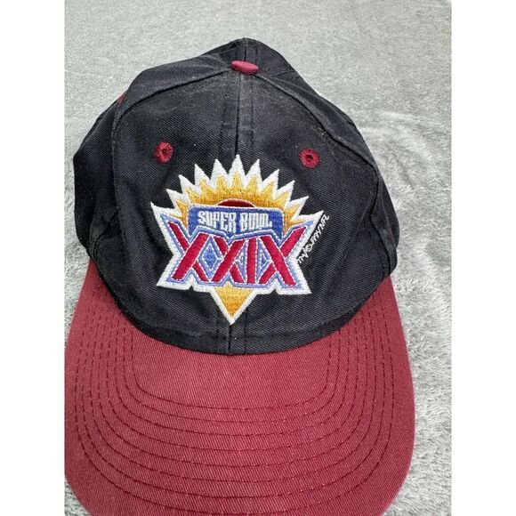 Vintage 1994 Super Bowl NFL Adjustable SnapBack Hat Black - Picture 8 of 8